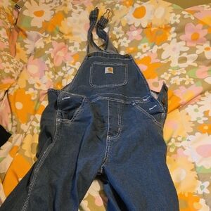 Carhartt Classic Blue Denim Overalls